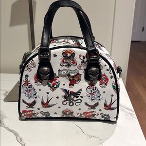 Ed Hardy vintage bowling bag